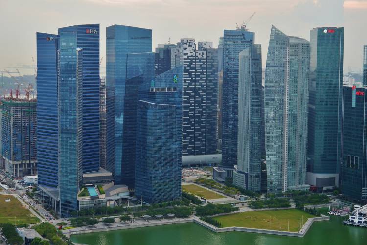 Singapore's Marina Bay Financial Centre