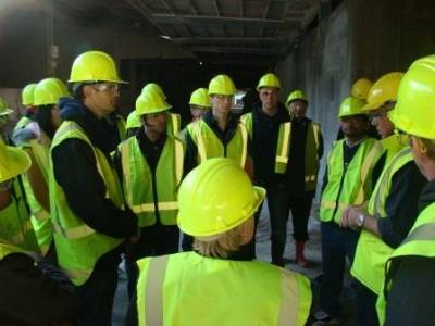 Case study and site visit.