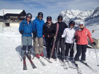 Class ski trip.