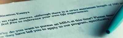 How to Write MBA Application Essays