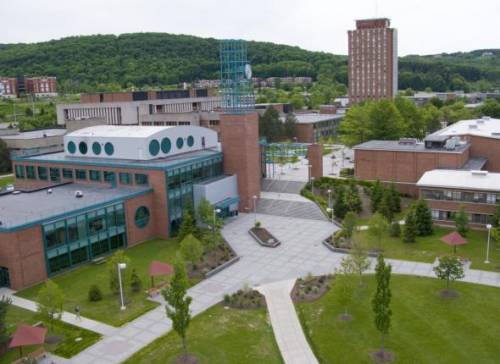 Peace Quad at Binghamton University, State University of New York